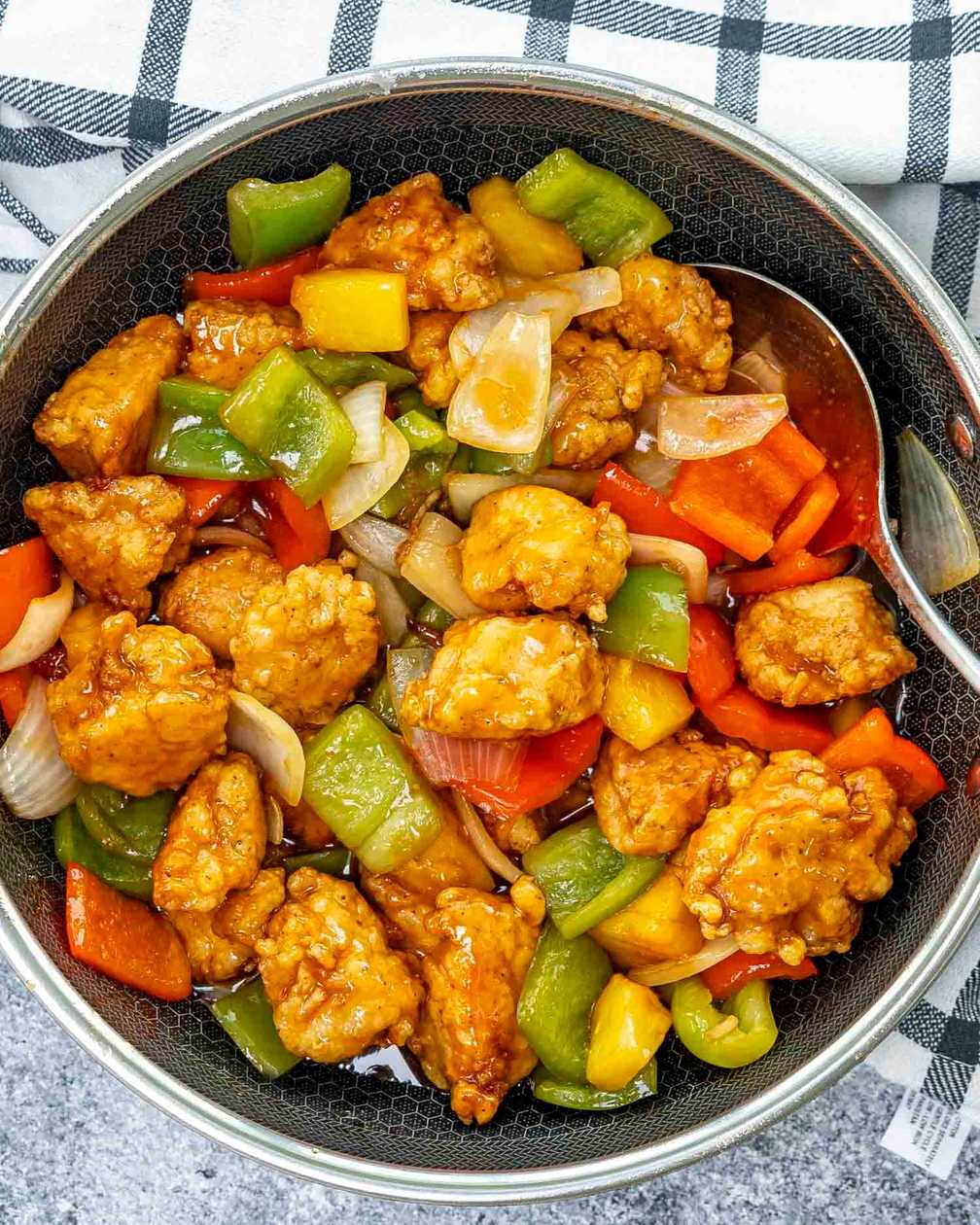 Sweet and sour chicken