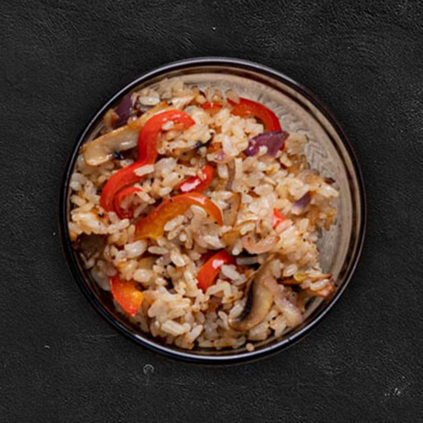 Rice with vegetables