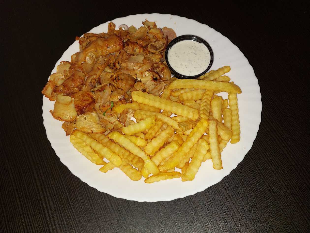 Bulvytės su mėsa vištiena