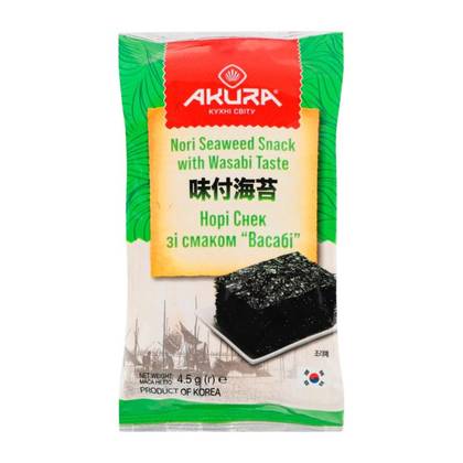 Wasabi Flavored Nori Snack