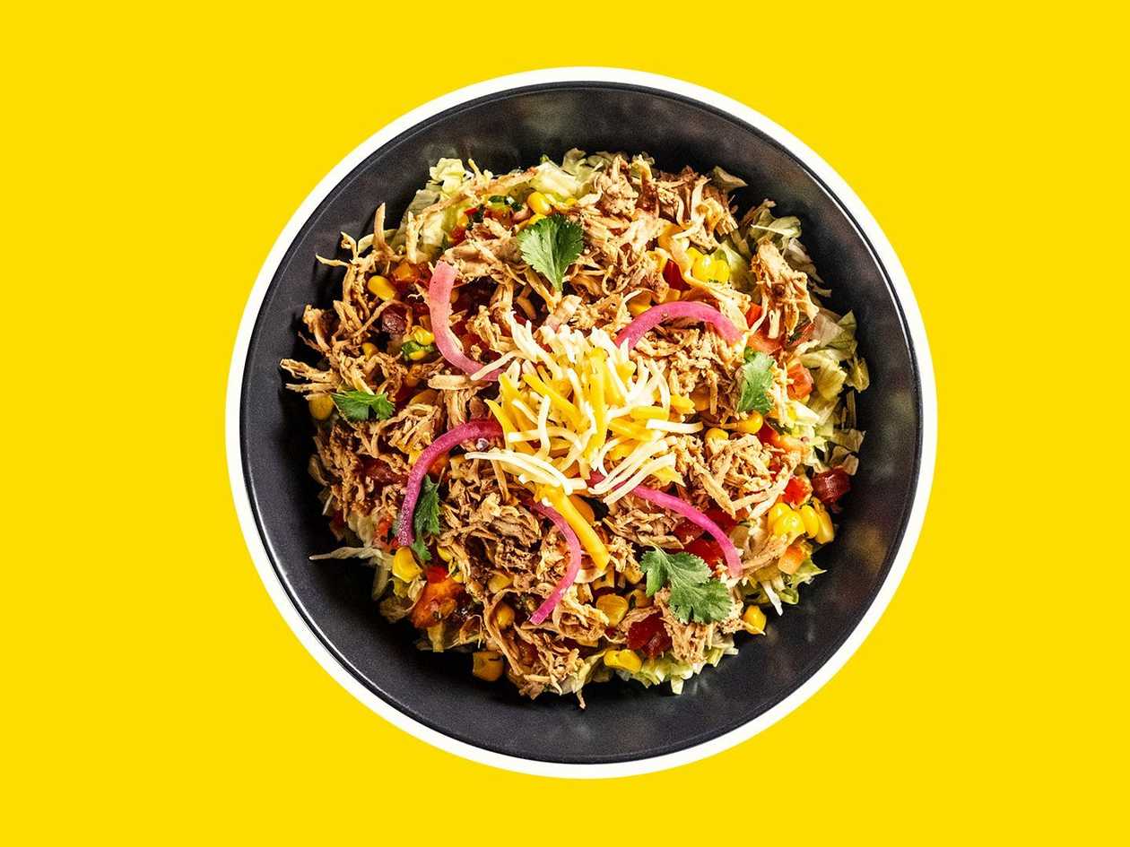 Salát - kuřecí Tinga