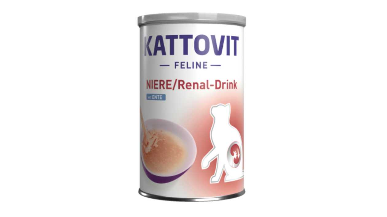 Kattovit Renal duck broth for cats to support kidney function 135g