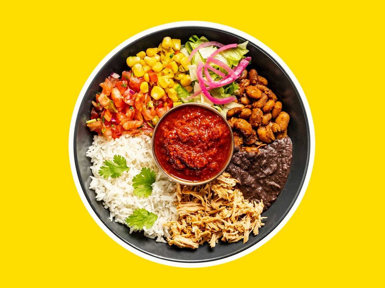 Mexický Bowl - kuřecí Tinga