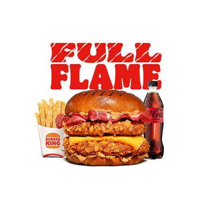 Menu Double Full Flame Crispy Chicken®