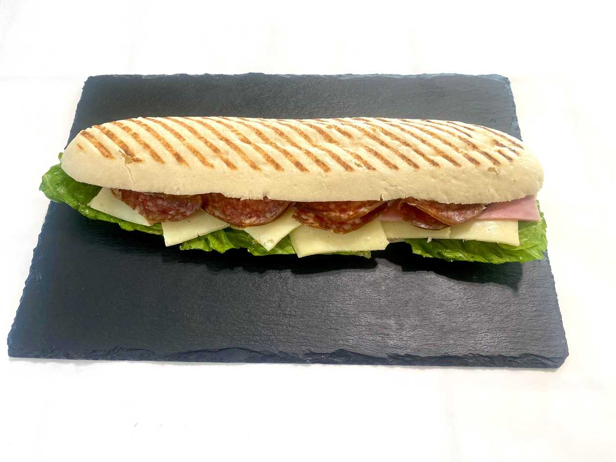 Italian Deli Salami Cheese Panini