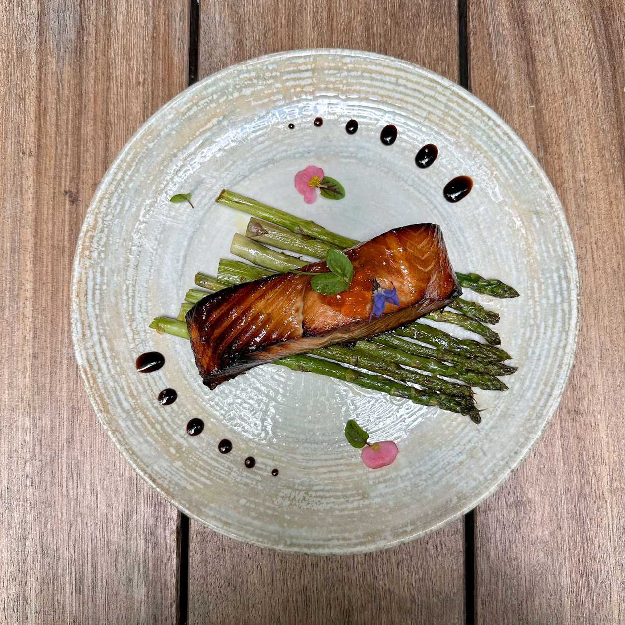 Teriyaki salmon