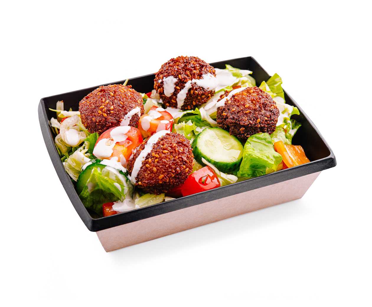 Falafel salát