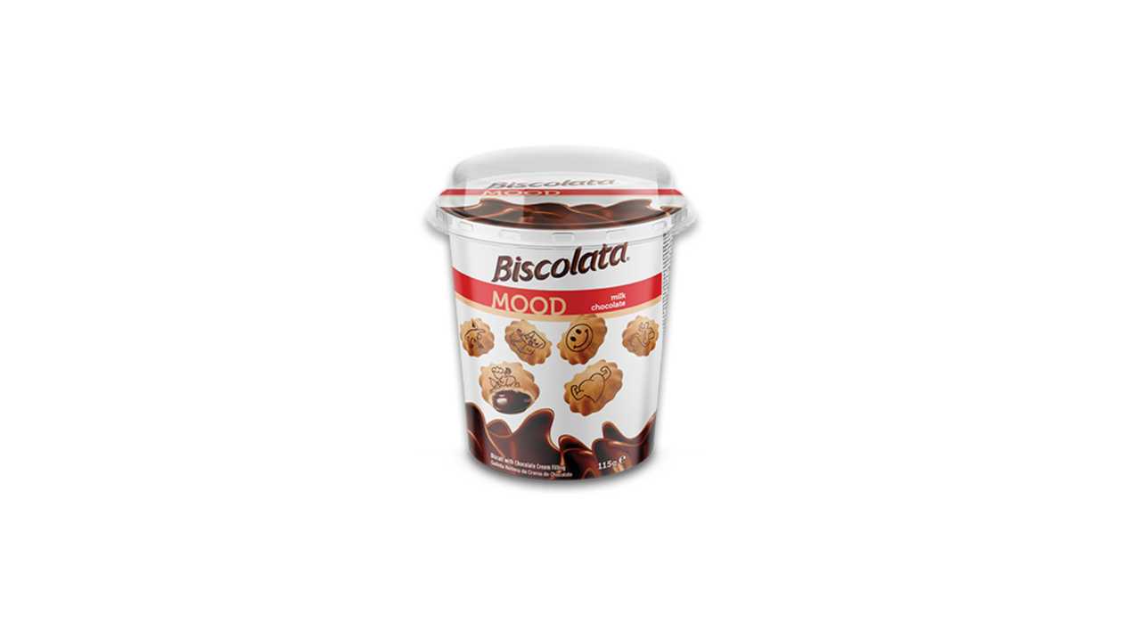 ორცხობილა Biscolata Mood შოკოლადის შიგთავსით 115გ