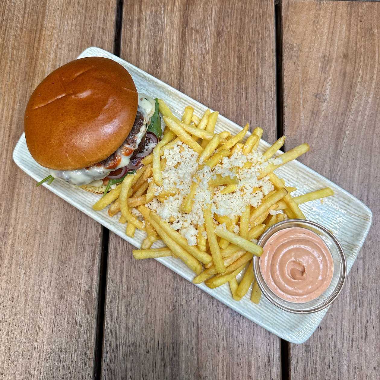 "Hare" burger