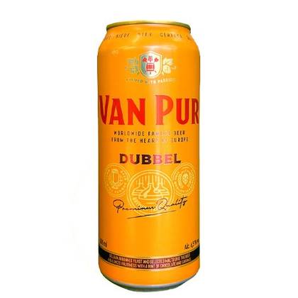 Пиво "Van Pur Dubbel" напівтемне 0,5л 6,5% з/б