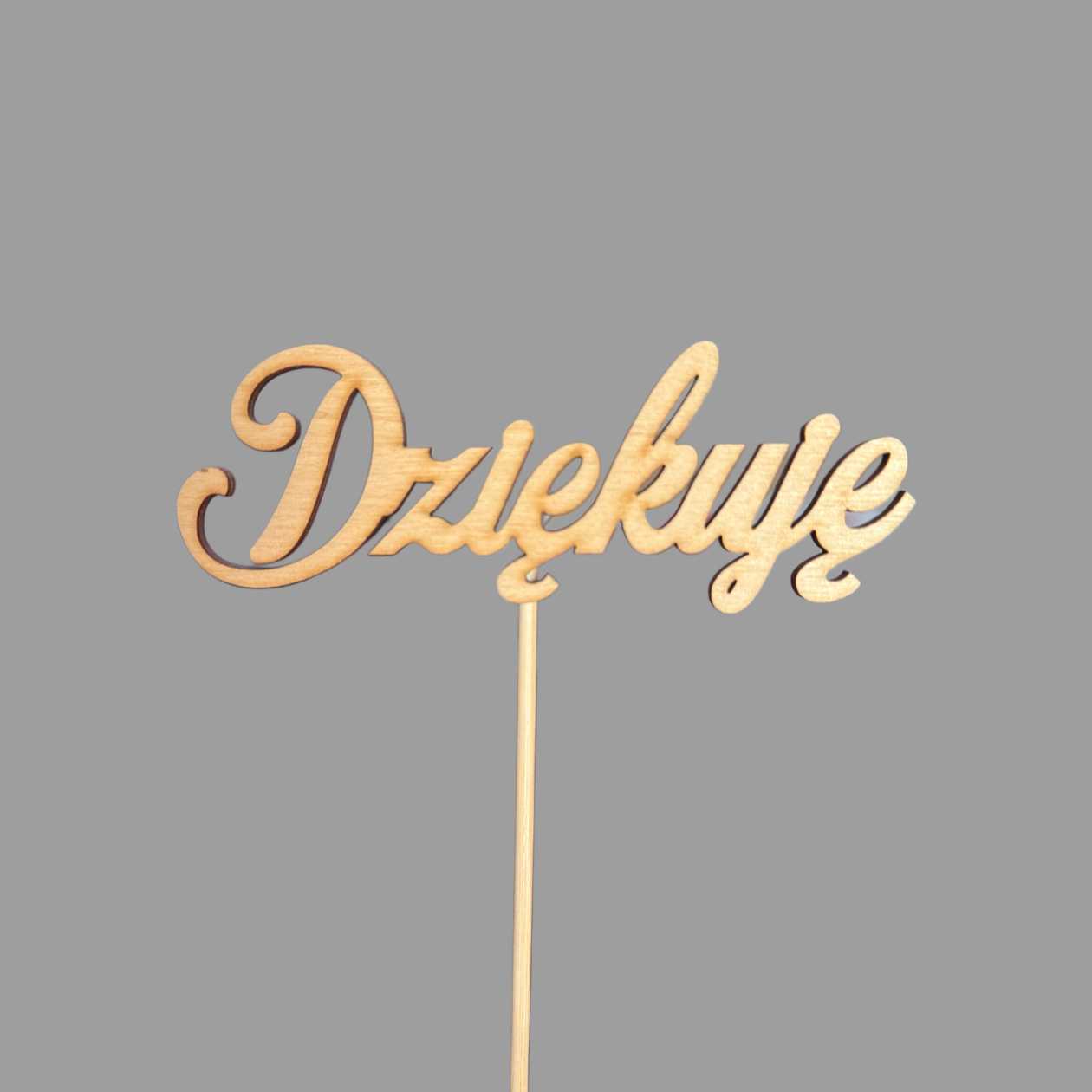 Topper dziękuje