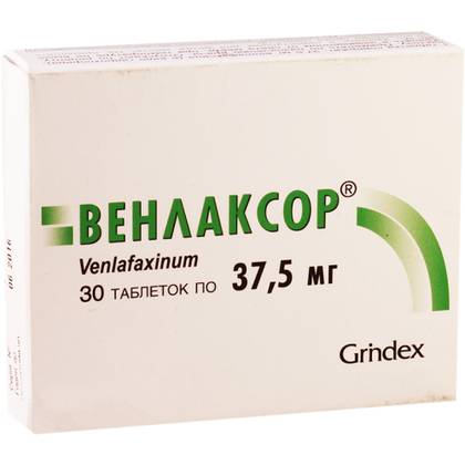 ვენლაქსორი ტაბლეტი 37.5მგ #30