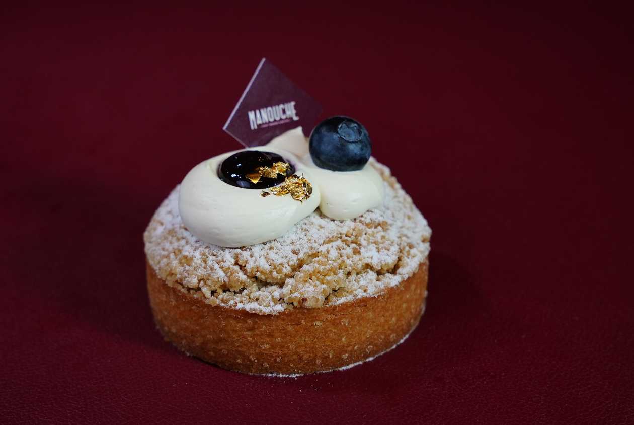 Apple & Blueberry Tart