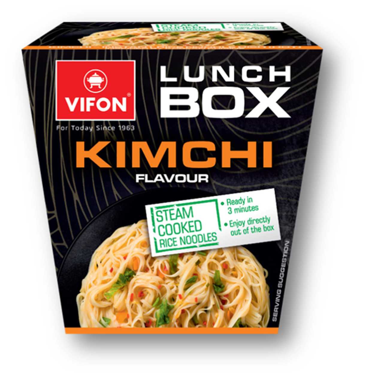 KIMCHI Flavoured Rice Noodles VIFON LUNCH BOX, 85g (expires soon)