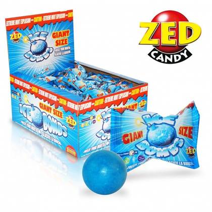 ZED jawbreaker ice   piparmētru Bumbas 1 gab