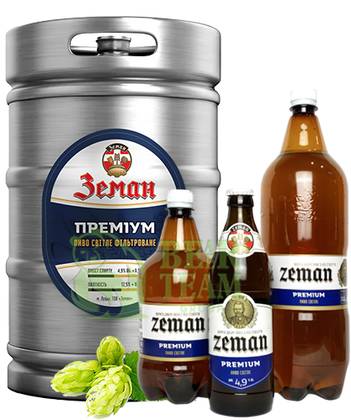 Пиво ZEMAN 1л