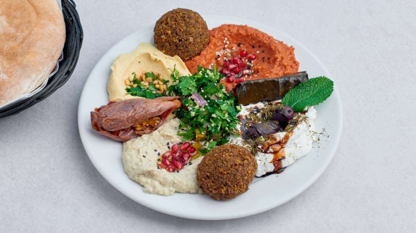 Middle Eastern plate