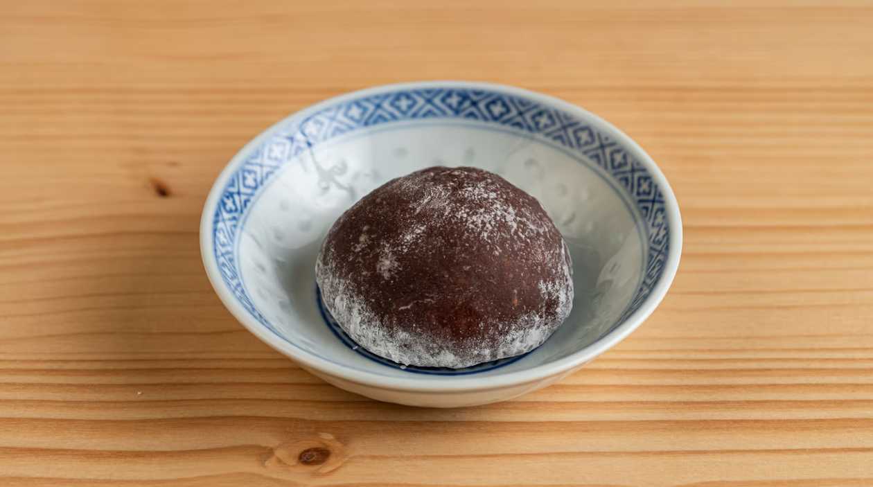 Sasaldēts šokolādes ar sāļo karameli mochi