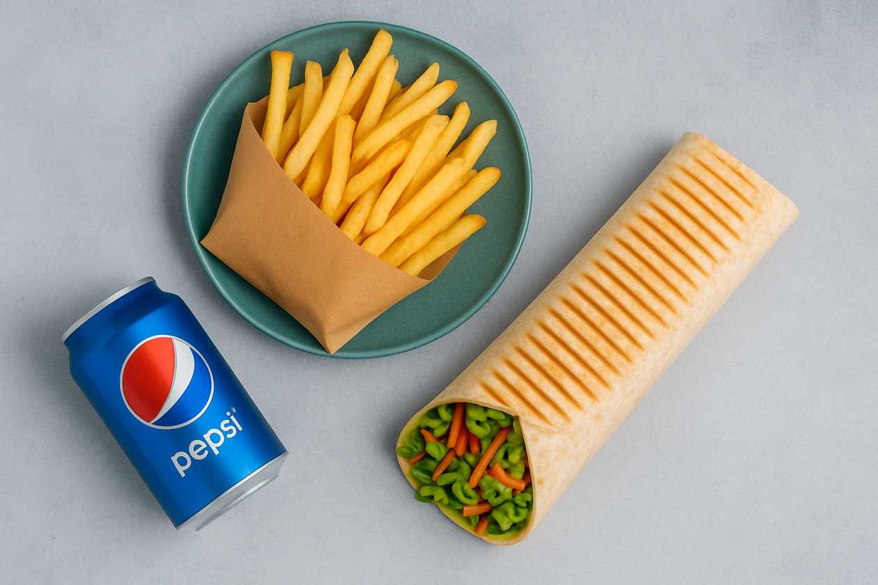 Vegetarian Kebab Combo