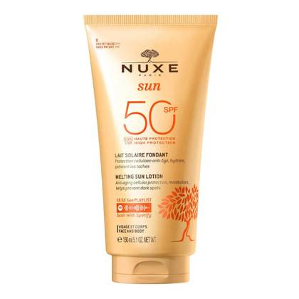 ნუქსი - მზისგან დამცავი რძე სახე/ტანი SPF50 150მლ 8878