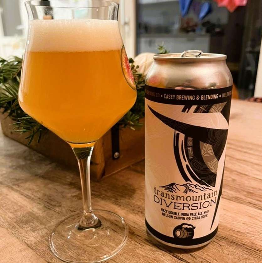 WeldWerks - Transmountain Diversion Double New England IPA (Collaboration with Casey)