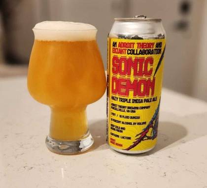 Adroit Theory - Sonic Demon (Ghost SONIC) Triple New England IPA