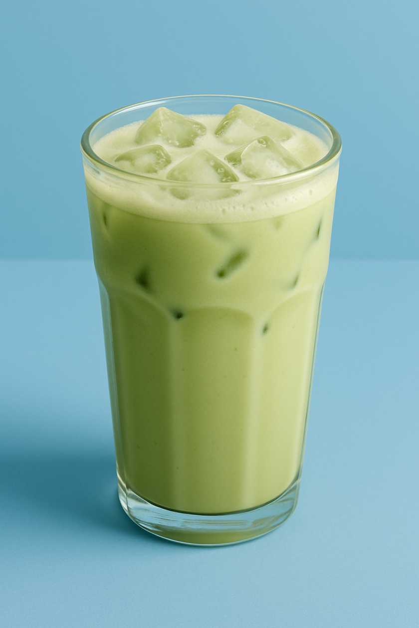 Iced matcha latte Blană
