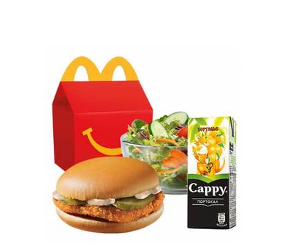 HAPPY MEAL™ С ПИЛЕШКИ БУРГЕР