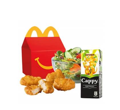 HAPPY MEAL™ С 4 БР.ПИЛЕШКИ МАКНАГЕТС™