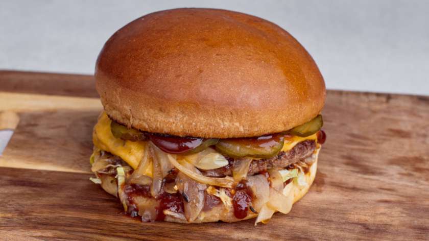 Whisky BBQ burger