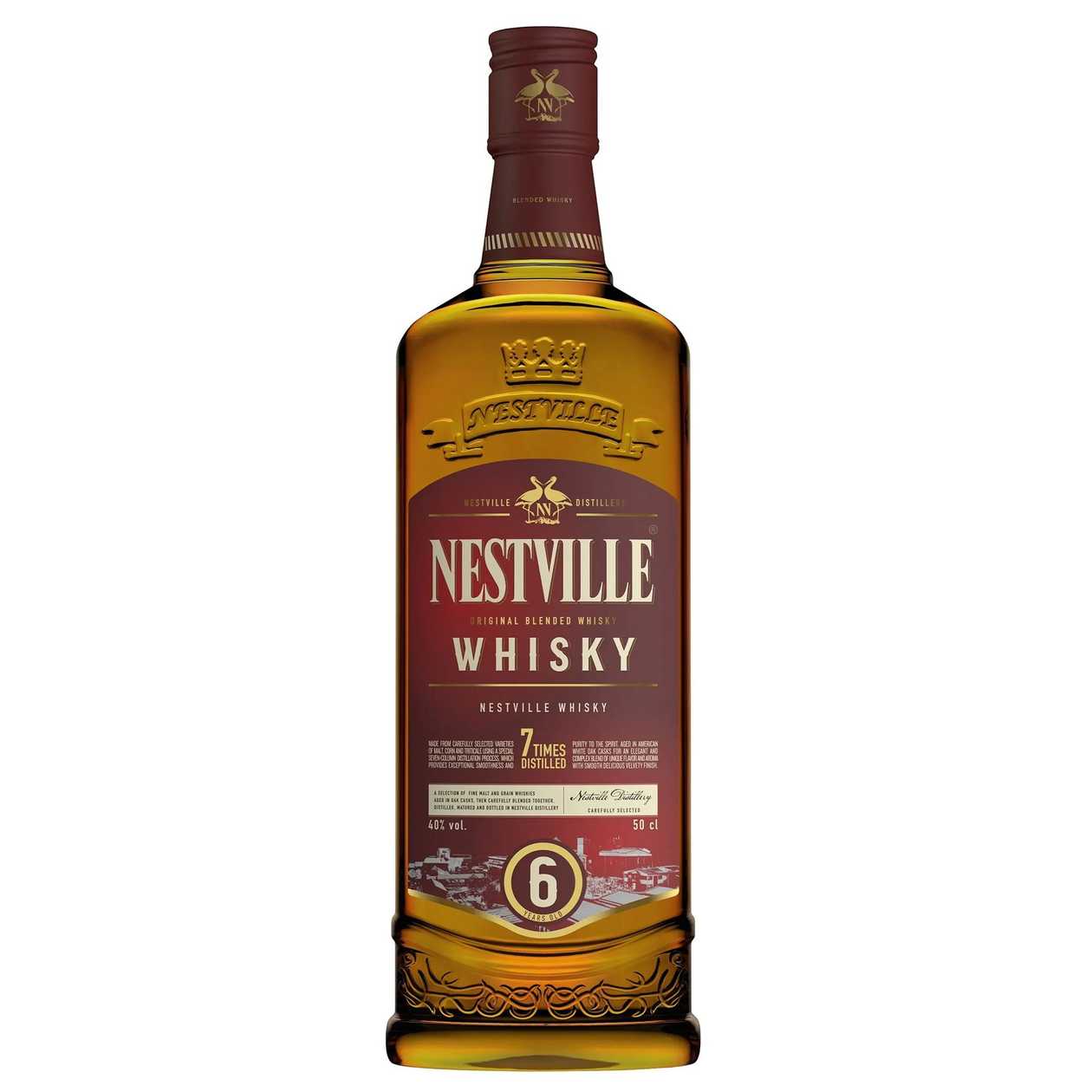 Viskis Nestville Blended 6yo 0.7l 40.0%
