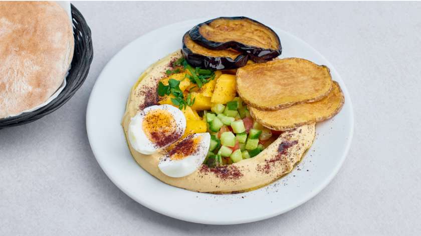 Sabich plate