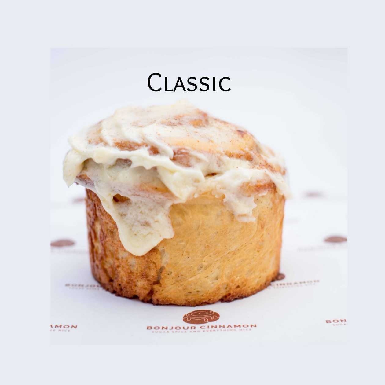 Classic cinnamon roll