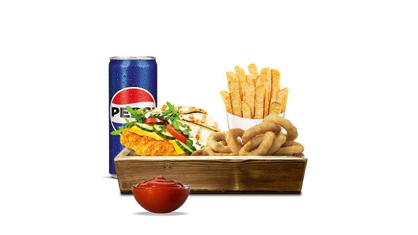 Chick'n Crunch Pocket Box