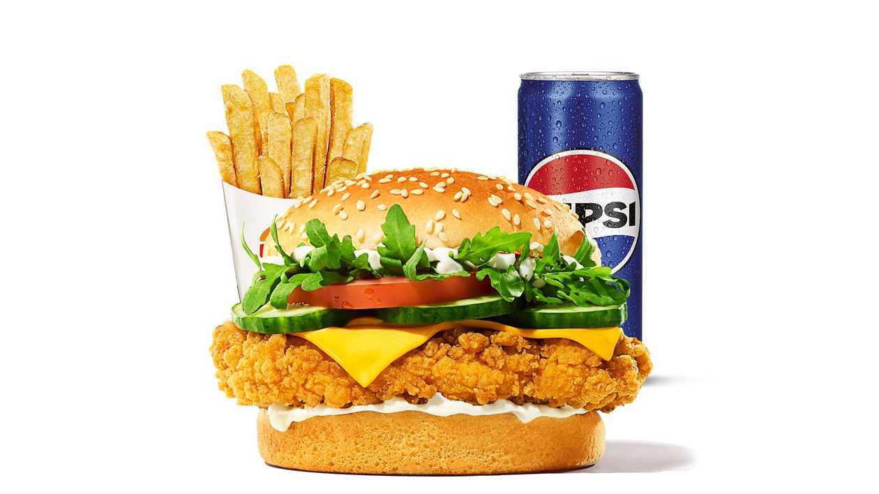 Chick'n Crunch Supreme Menu