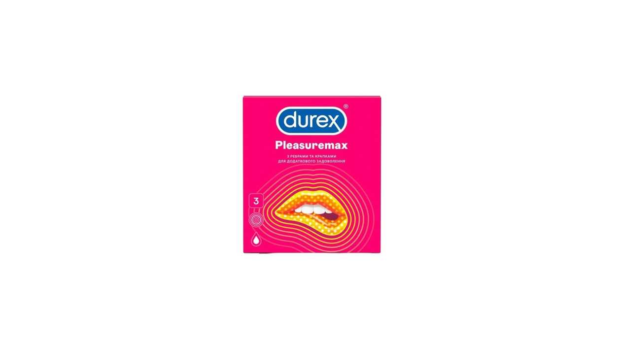 პრეზერვატივი Durex Pleasuremax N3