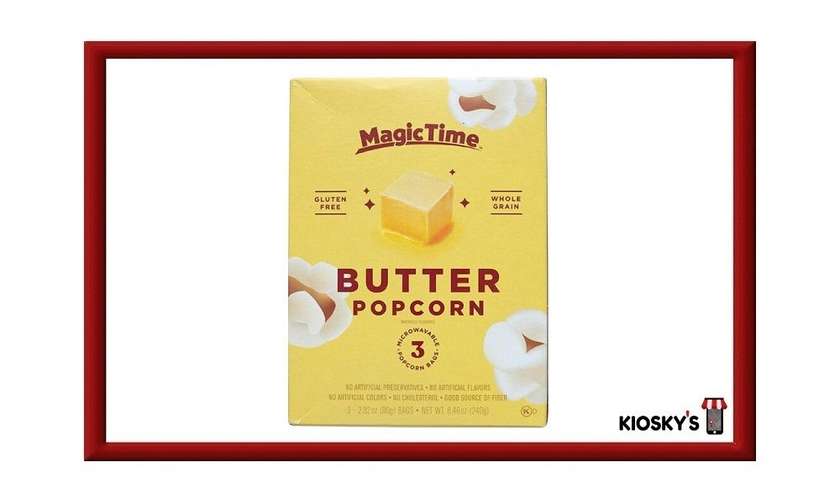 Magic Time Microwave Popcorn  Butter 80g