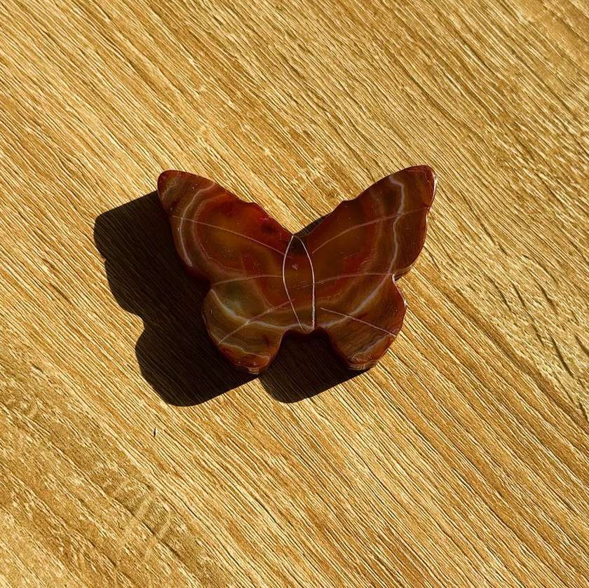 Carnelian Butterfly (80g)