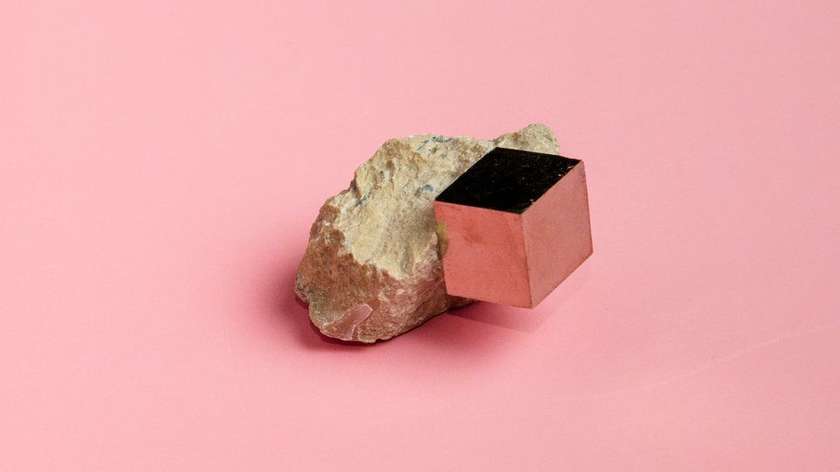 Pyrite Cube