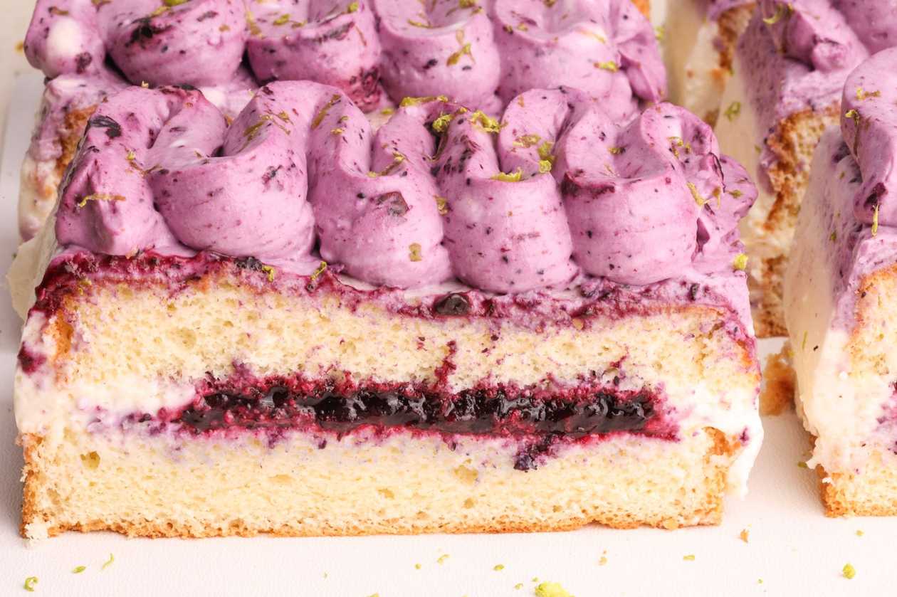 Чорничний пляцок