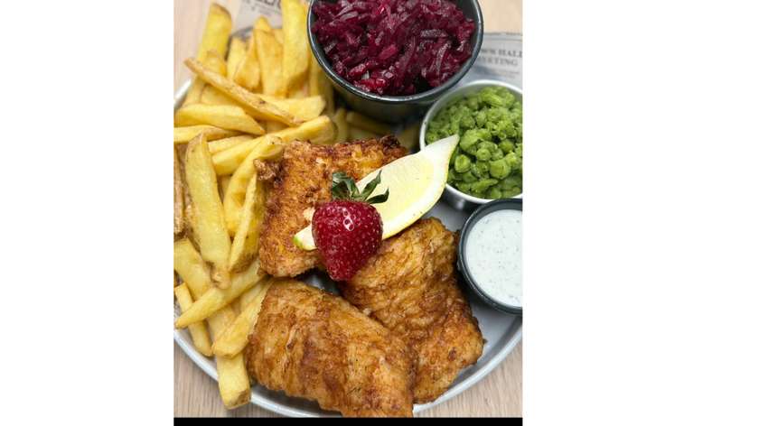 Fish & chips standard - zestaw