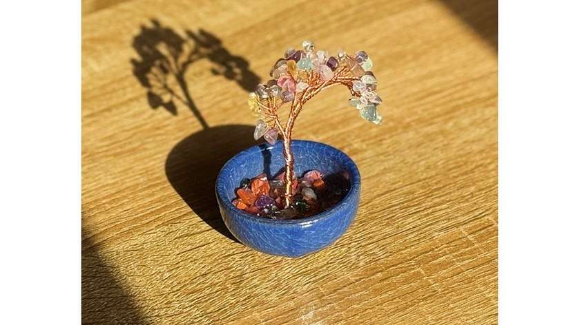 Fluorite Crystal Tree (105g)