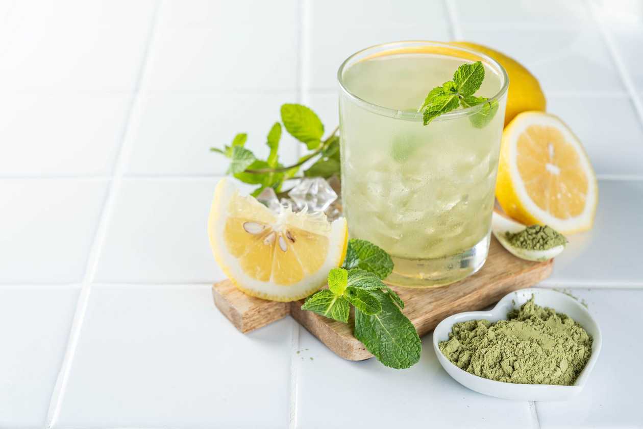 Yuzu Matcha Tonic