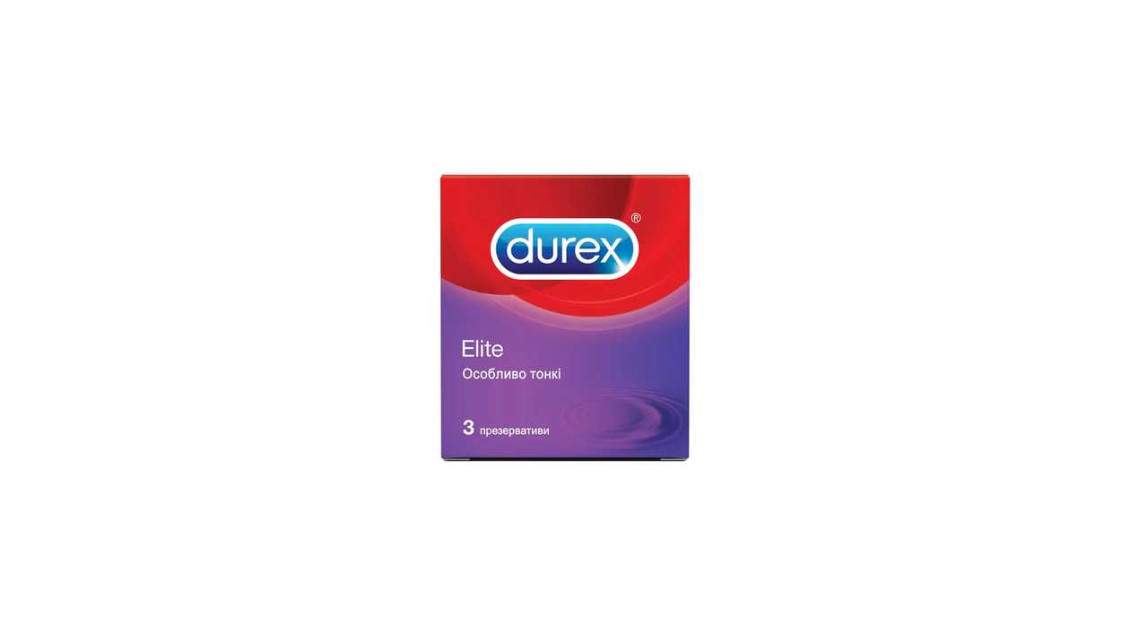 პრეზერვატივი Durex Elite N3