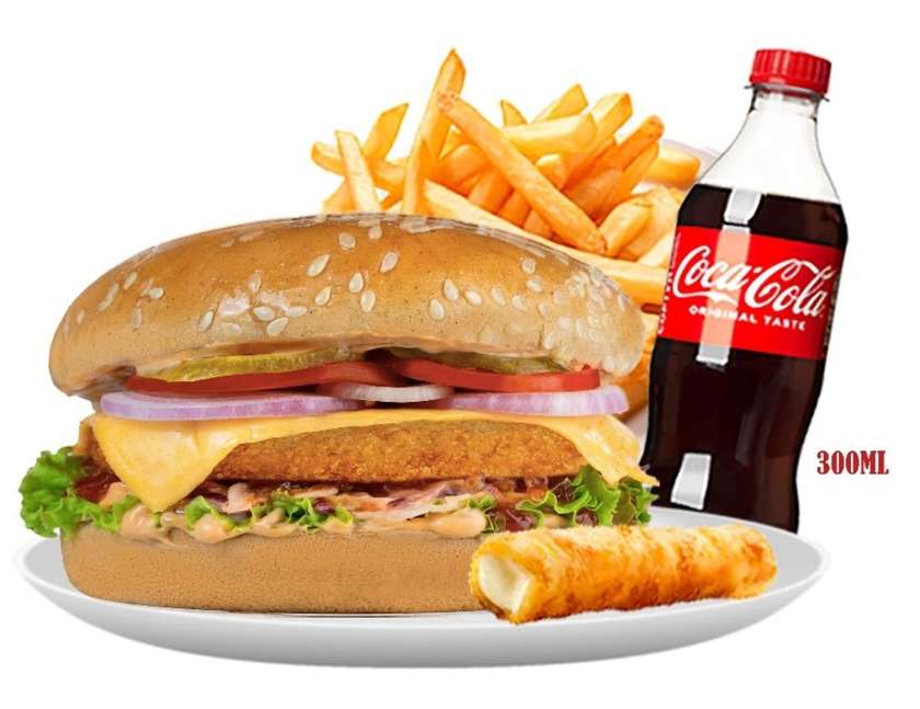 Classic Chicken Burger Meal