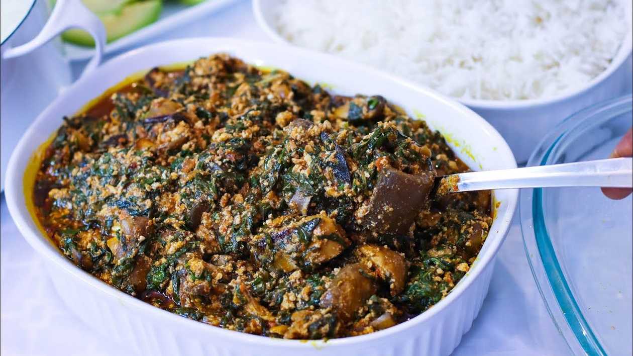 Rice and Palava Sauce