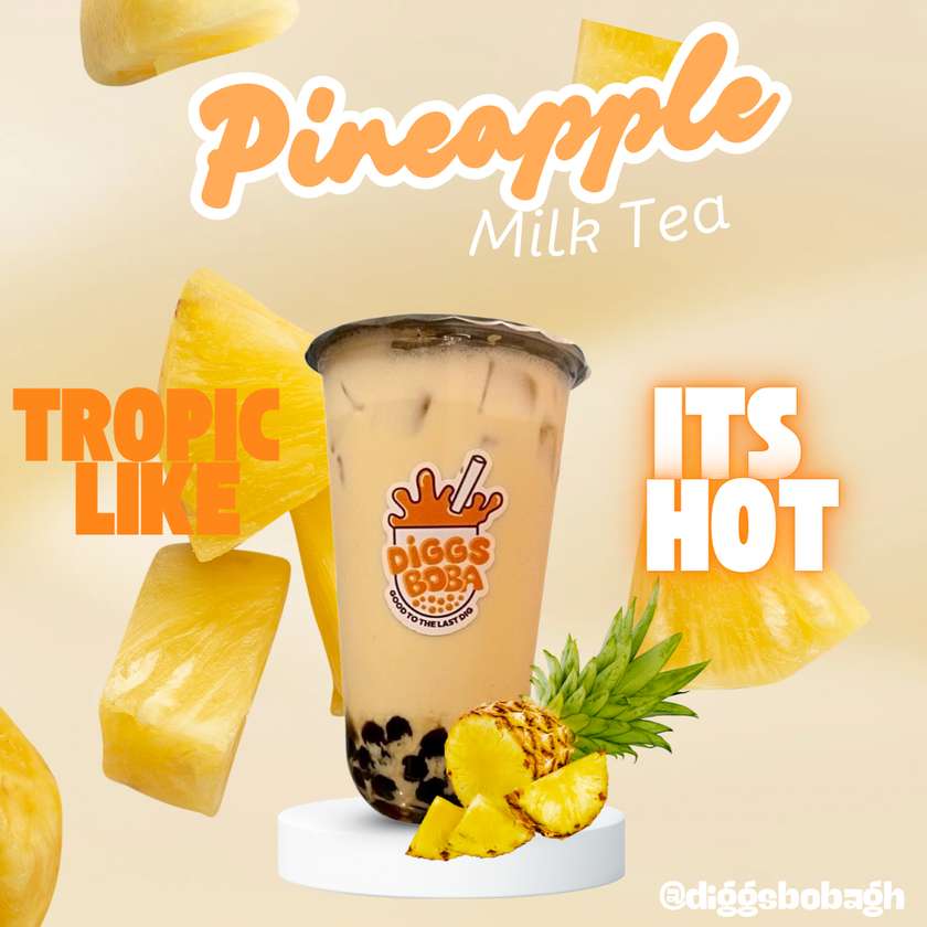 Pineapple Milk Tea
