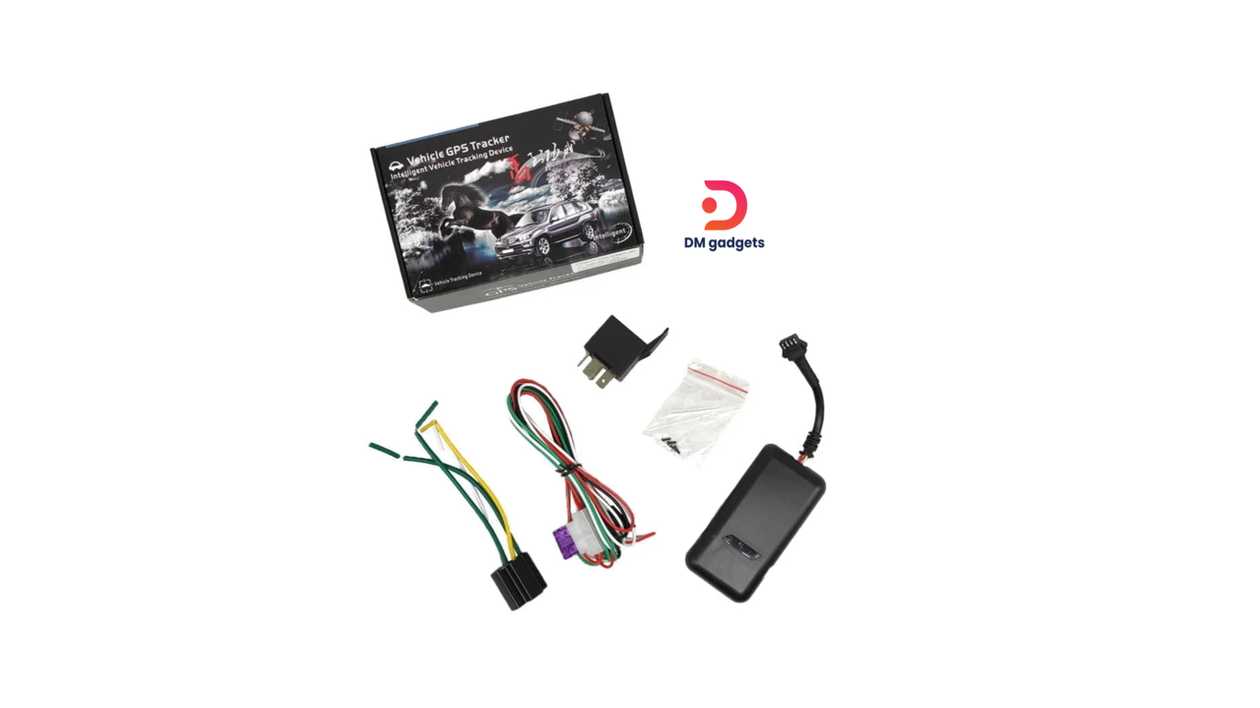 #624A#Intelligent® Vehicle GPS Tracking Location Device-Black