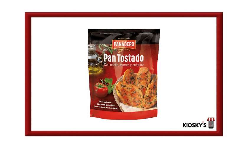 Panadero Pan Tostado Tomato Oregano 160g