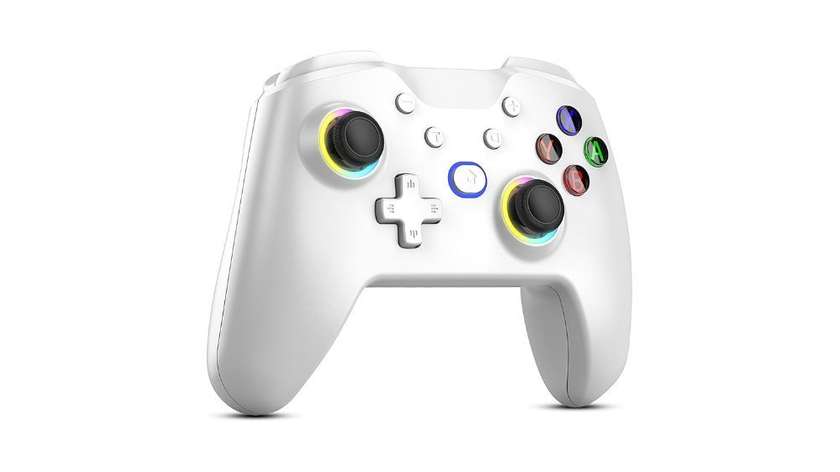 Wireless Controller for Switch/Lite/OLED, Pro with 7-Colour RGB LEDs